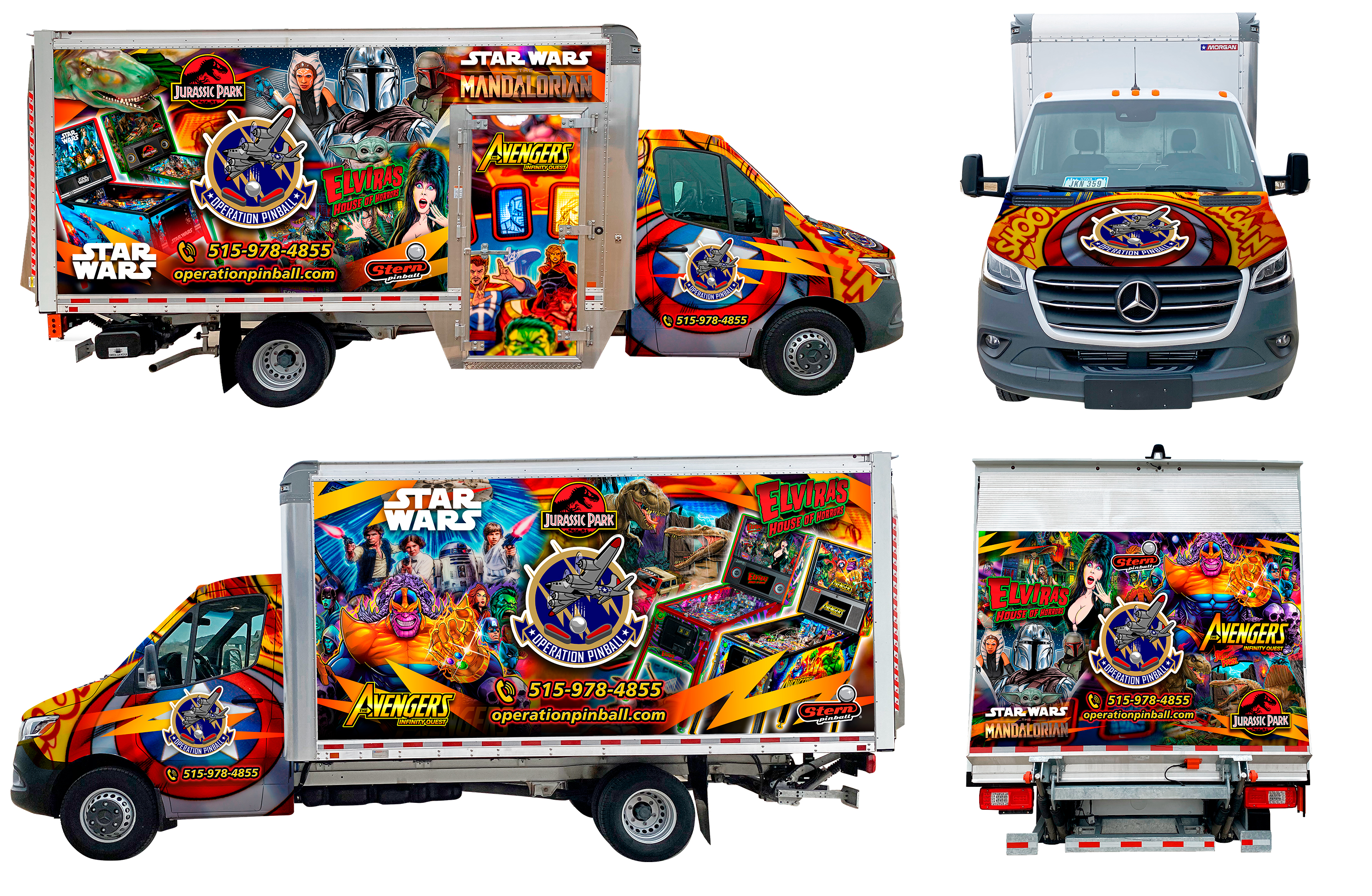 Diseño de Rotulación de Vehículo por Javi7 para Operation Pinball  | Diseño #27031233