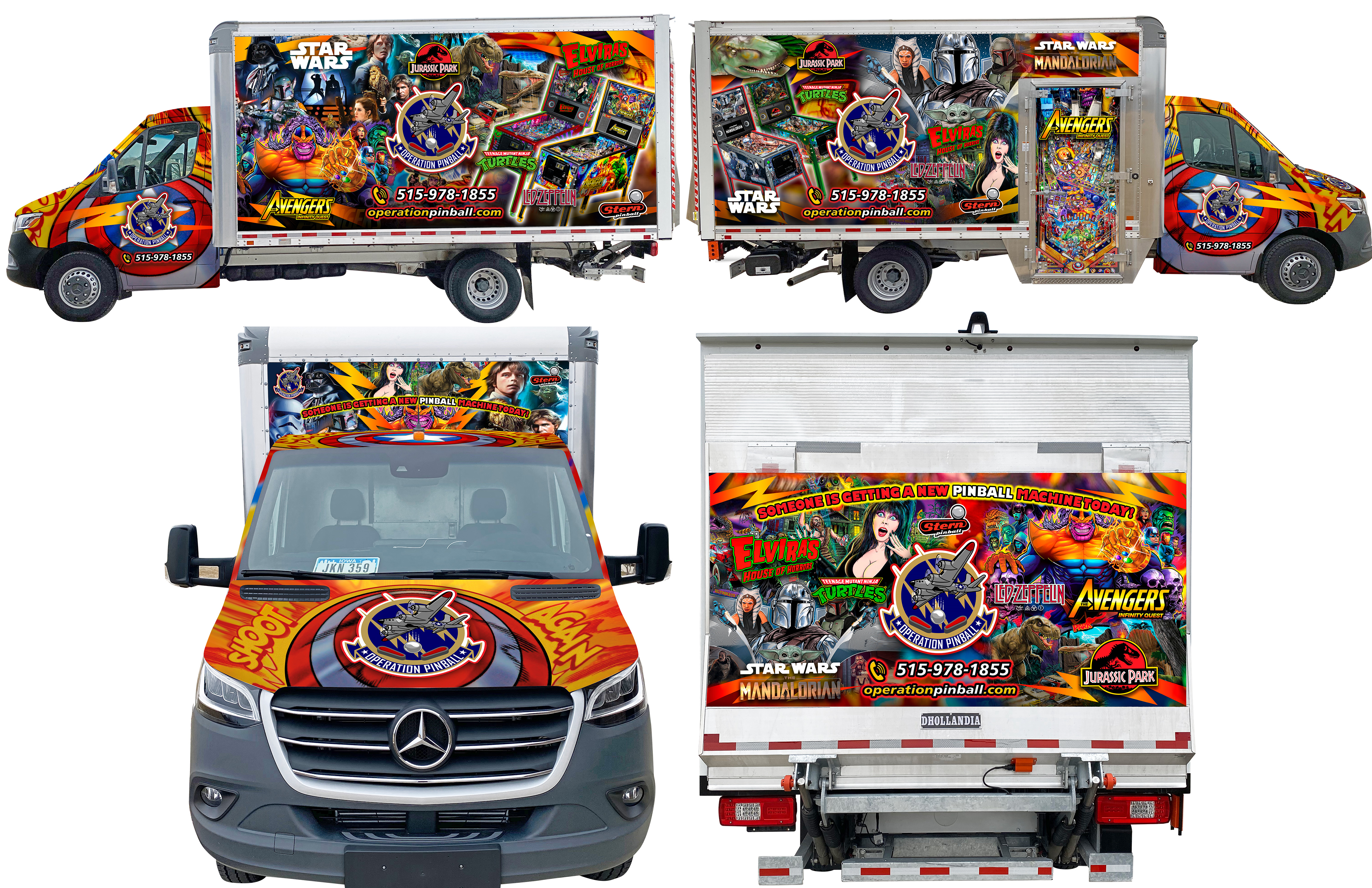 Car Wrap Design by Javi7 for Operation Pinball  | Design #27065148