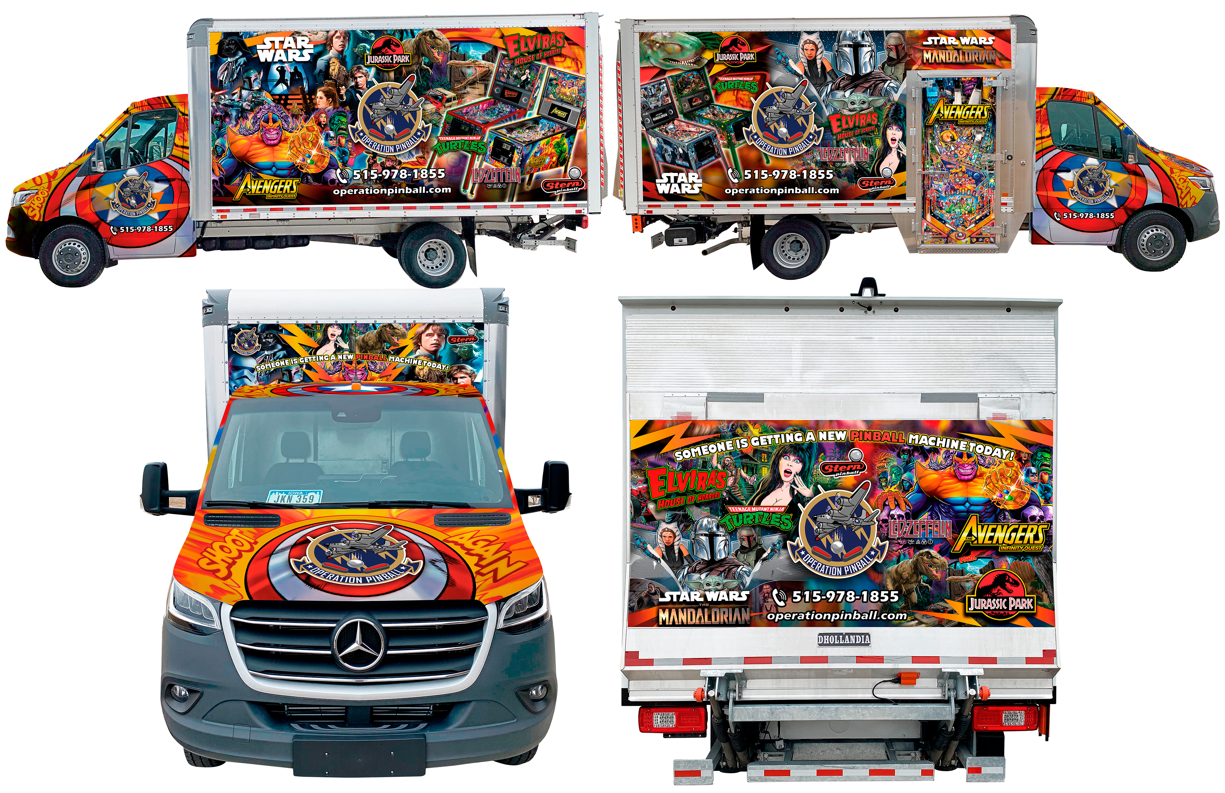 Diseño de Rotulación de Vehículo por Javi7 para Operation Pinball  | Diseño #27072161