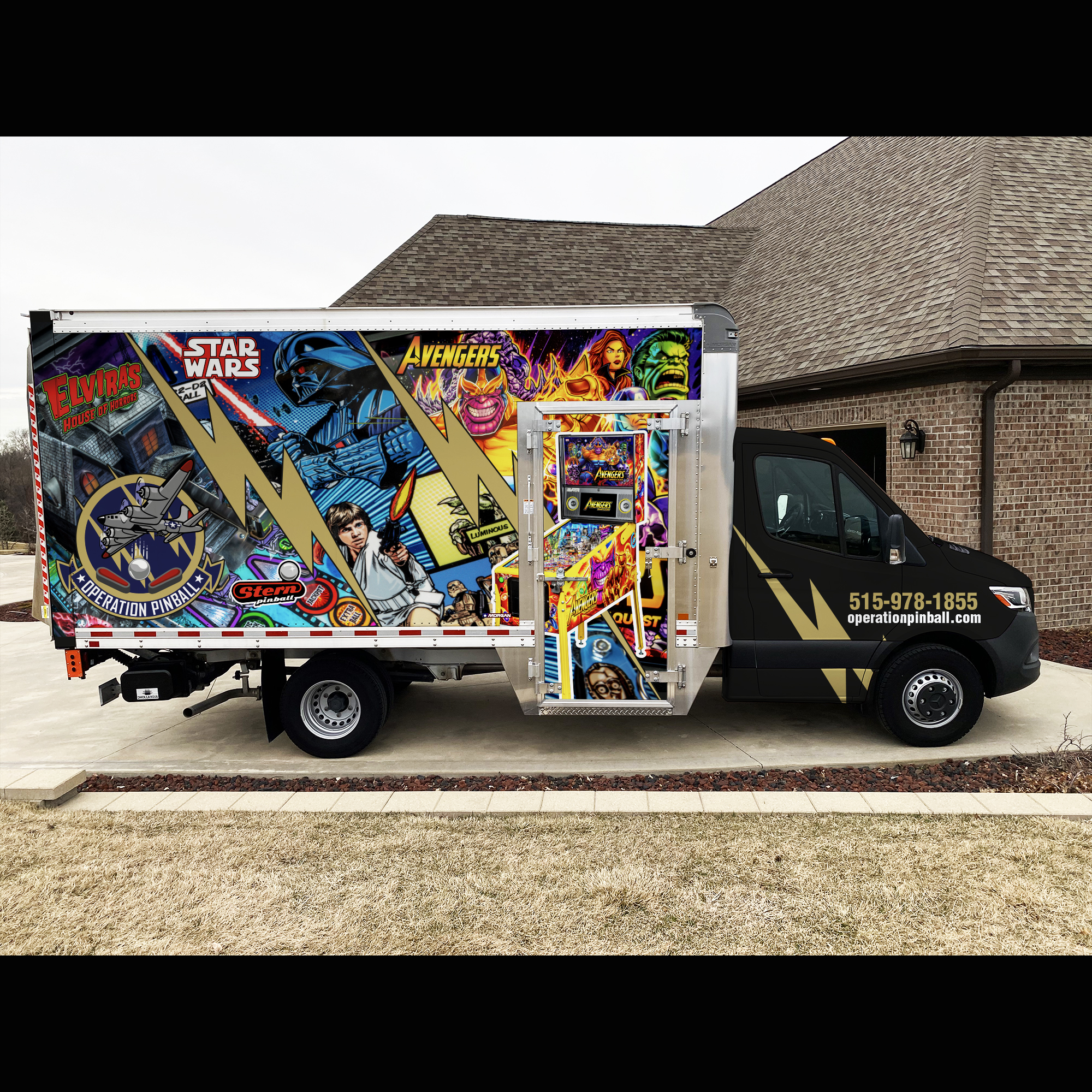 Car Wrap Design by haru_ichiban for Operation Pinball  | Design #27023912