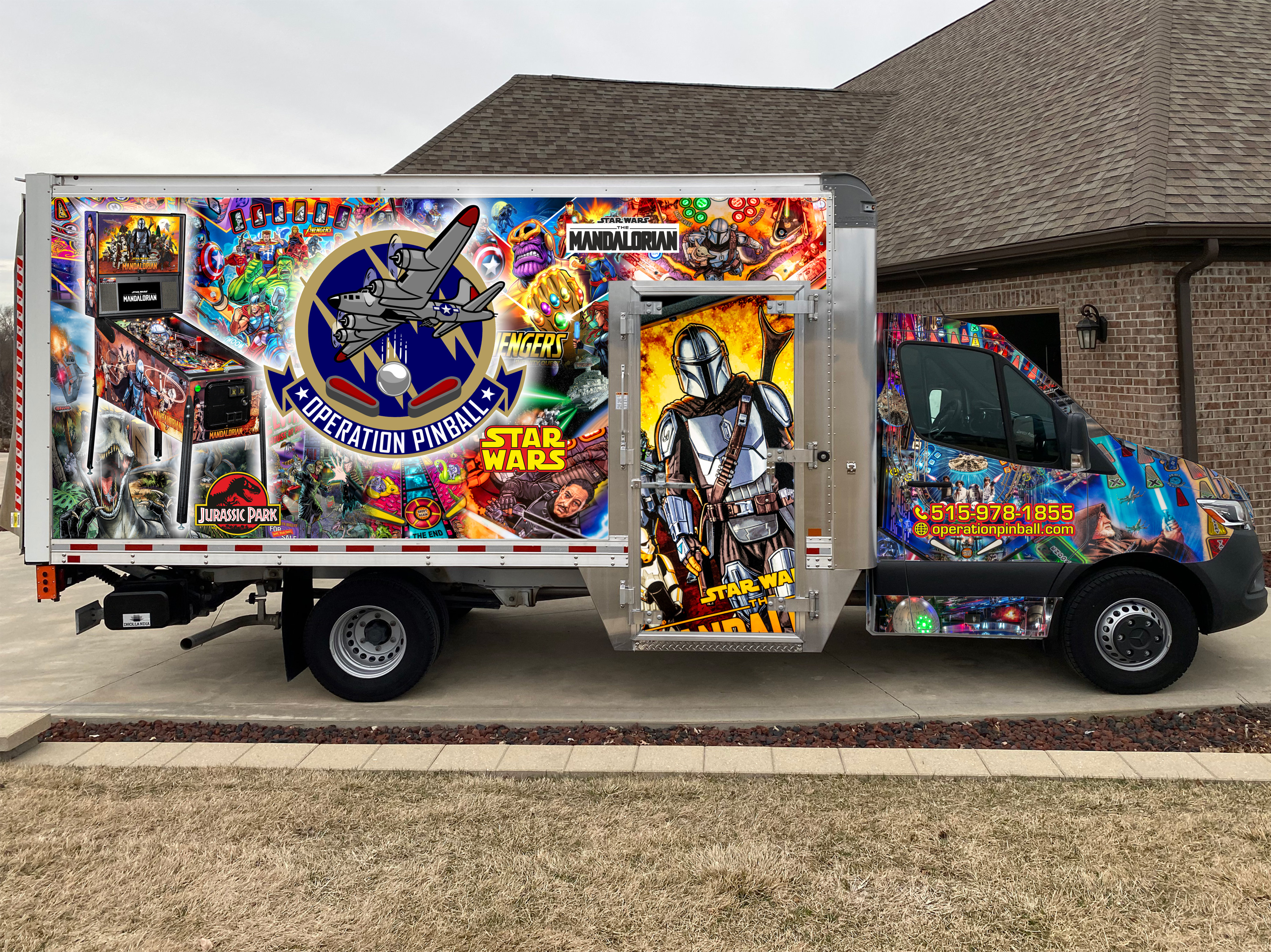 Diseño de Rotulación de Vehículo por Maestroto para Operation Pinball  | Diseño #27043624