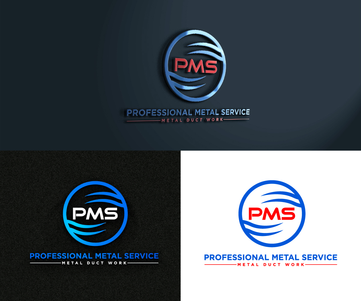 Logo Design by Lovly Design for PMS PROFESSION METAL SERVICES   | Design #26978839
