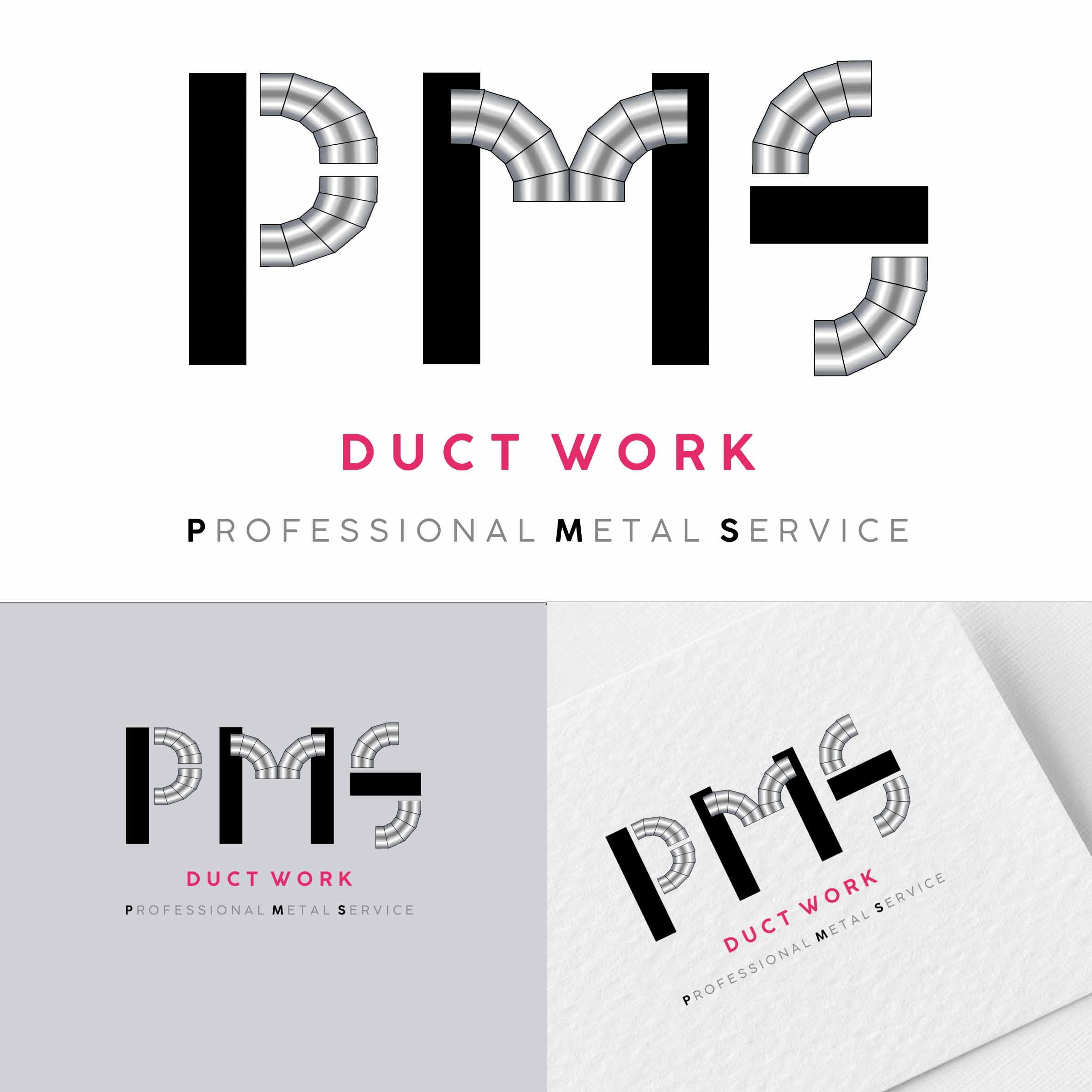 Logo Design by Sun Goku for PMS PROFESSION METAL SERVICES   | Design #26977099