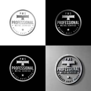 Logo Design by 4tech services for PMS PROFESSION METAL SERVICES   | Design: #26979927