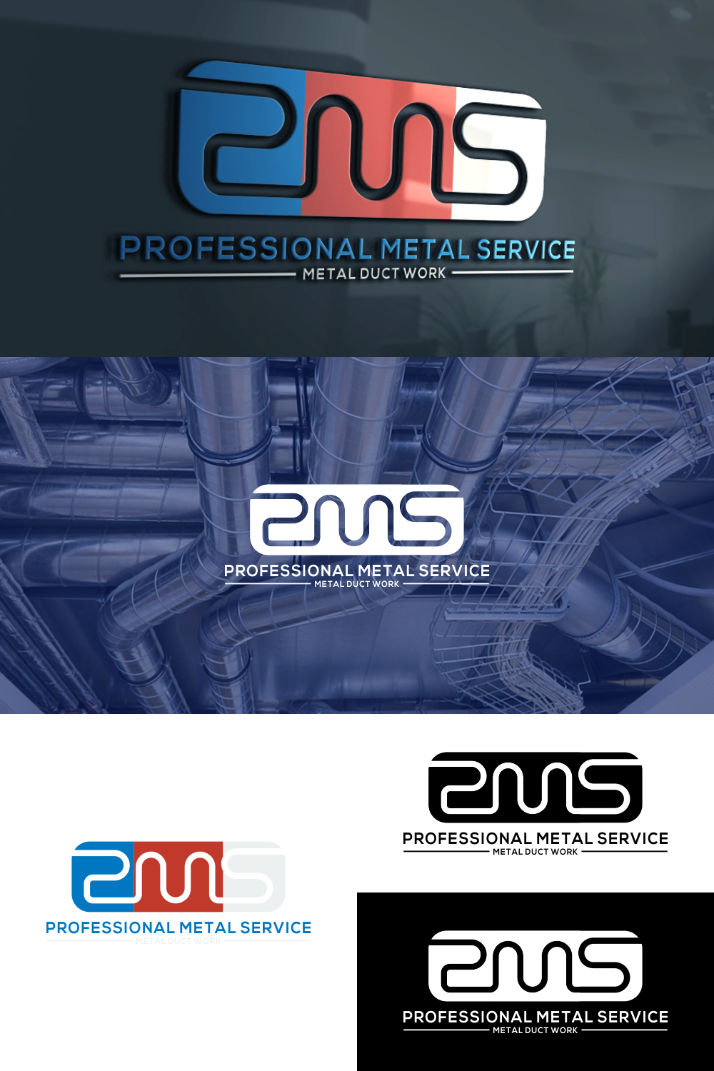 Logo Design by Tangantengen for PMS PROFESSION METAL SERVICES   | Design #26977295