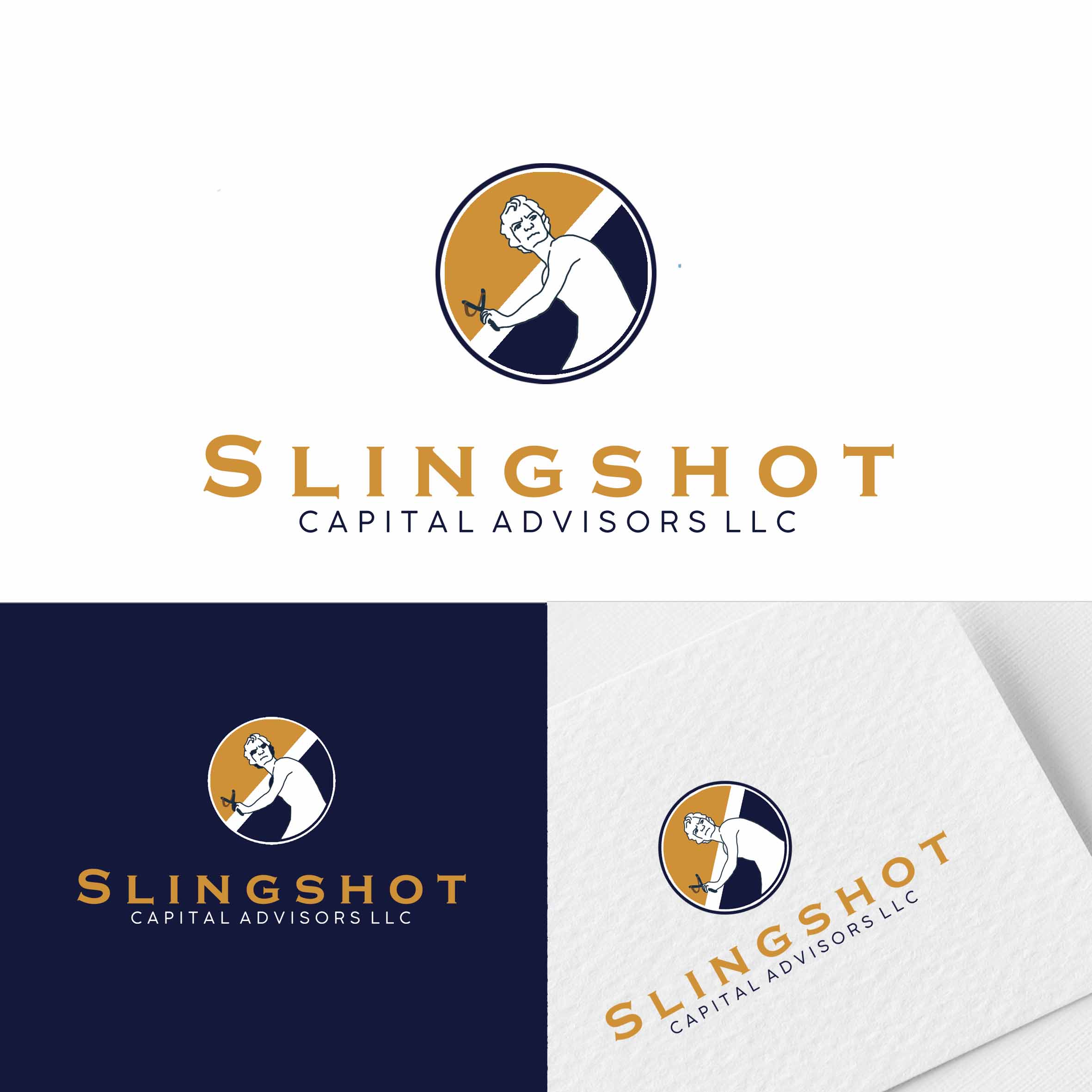 Logo Design by Sun Goku for Slingshot Capital Advisors | Design #26982494