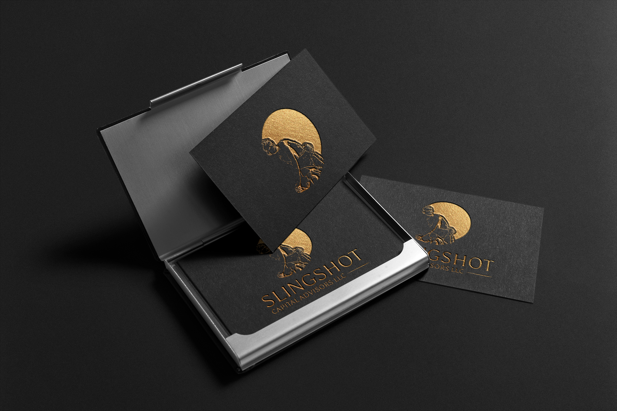 Diseño de Logo por Allen Designs para Slingshot Capital Advisors | Diseño #26989870