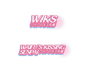 Logo Design by exoddinary for Waifus Kissing Senpai | Design: #27009026