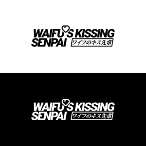 Logo Design by jafar 3 for Waifus Kissing Senpai | Design: #26977832