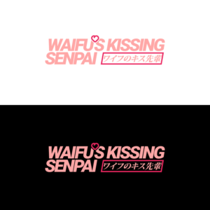 Logo Design by jafar 3 for Waifus Kissing Senpai | Design #26994149