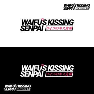 Logo Design by jafar 3 for Waifus Kissing Senpai | Design: #27153983