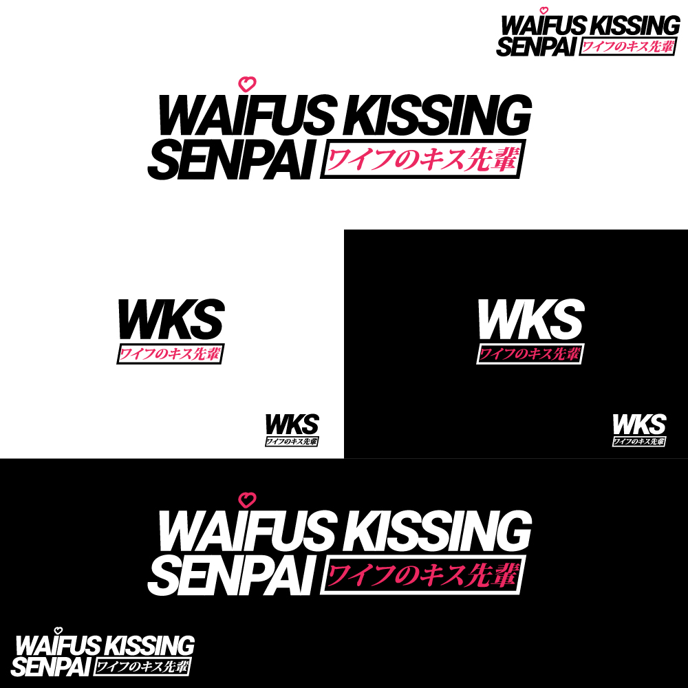 Logo-Design von jafar 3 für Waifus Kissing Senpai | Design #27190775