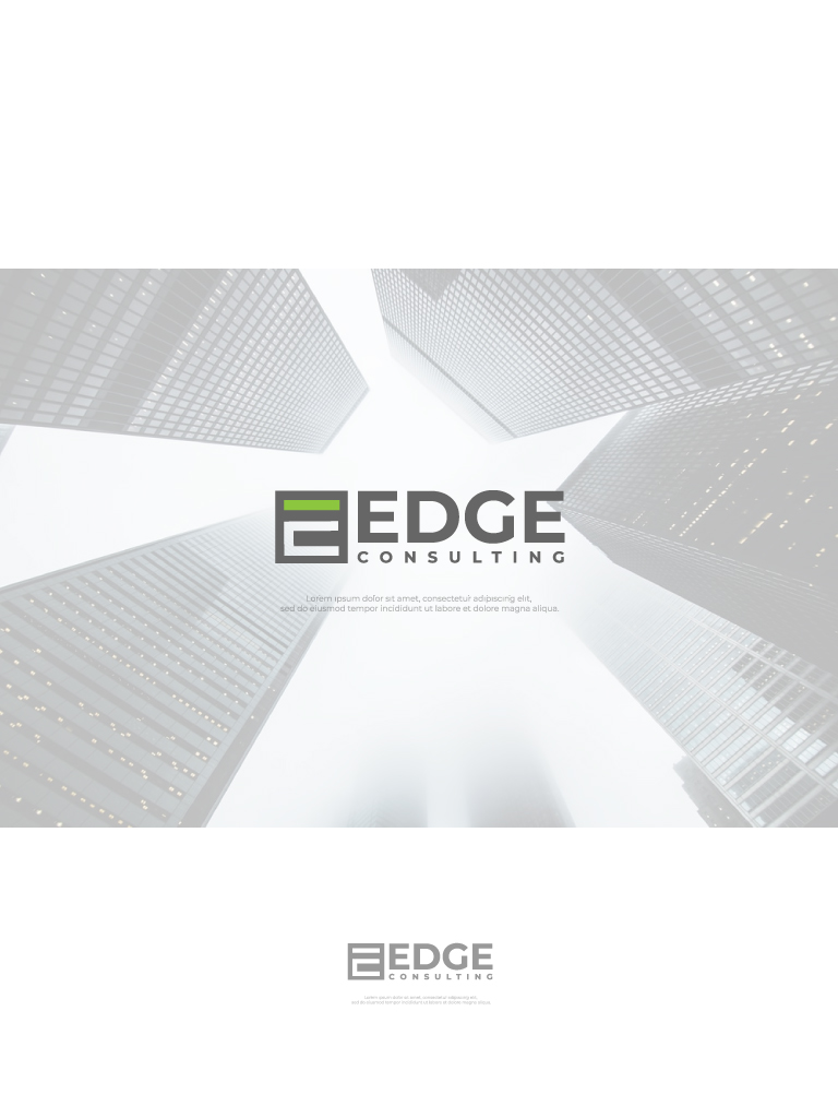 Logo Design by Locke+ for Edge Consulting | Design #26982057