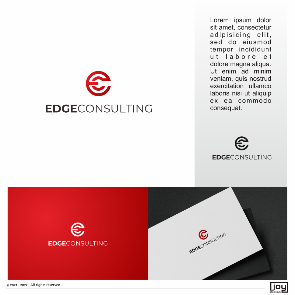 Diseño de Logo por joysetiawan  para Edge Consulting | Diseño #26978388