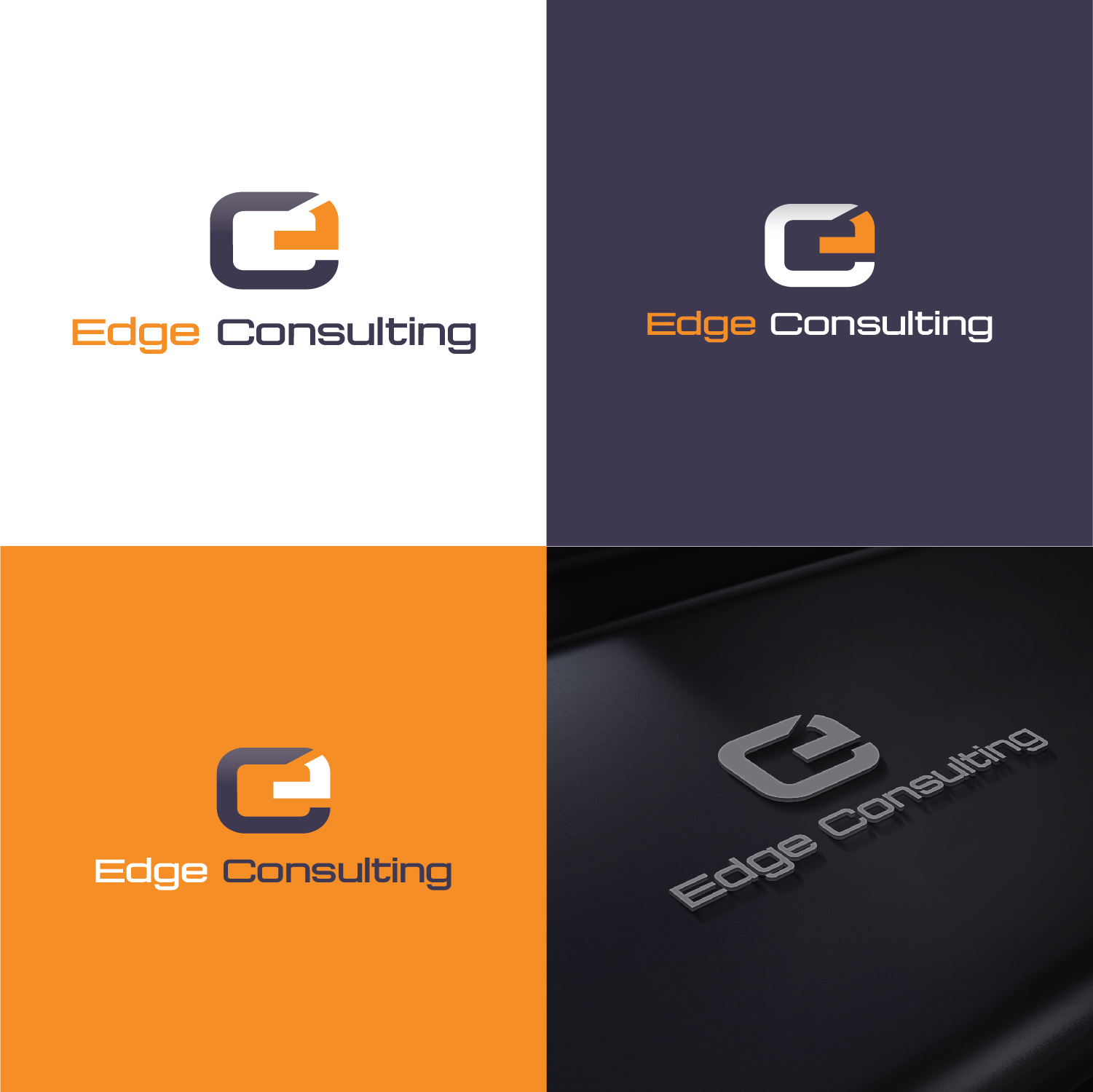 Logo Design by Maxo-Biz for Edge Consulting | Design #26980271