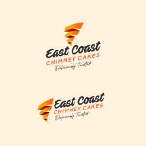 Logo Design by ThiagoB for East Coast Chimney Cakes | Design: #26991332