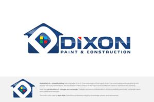 Dixon Paint & Construction | Logo-Design von TrisDesign