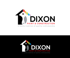 Dixon Paint & Construction | Logo Design by Dot Design 3