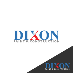 Dixon Paint & Construction | Logo Design by Gerald Design 3