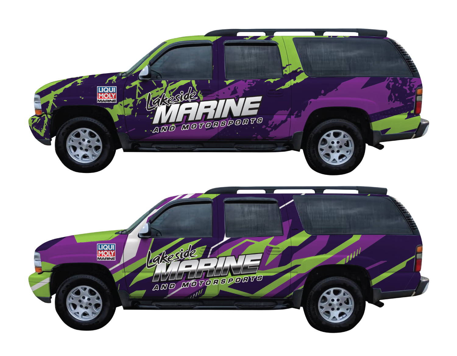 Car Wrap Design by White Diary for Lakeside Marine & Motorsports | Design #27010143