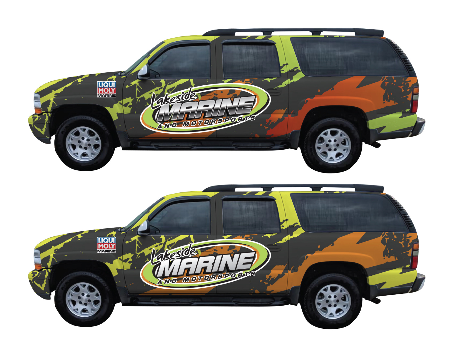 Car Wrap Design by White Diary for Lakeside Marine & Motorsports | Design #27033882