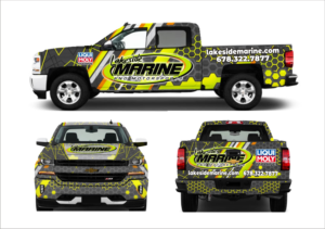 Car Wrap Design by Agail.art for Lakeside Marine & Motorsports | Design: #27002985