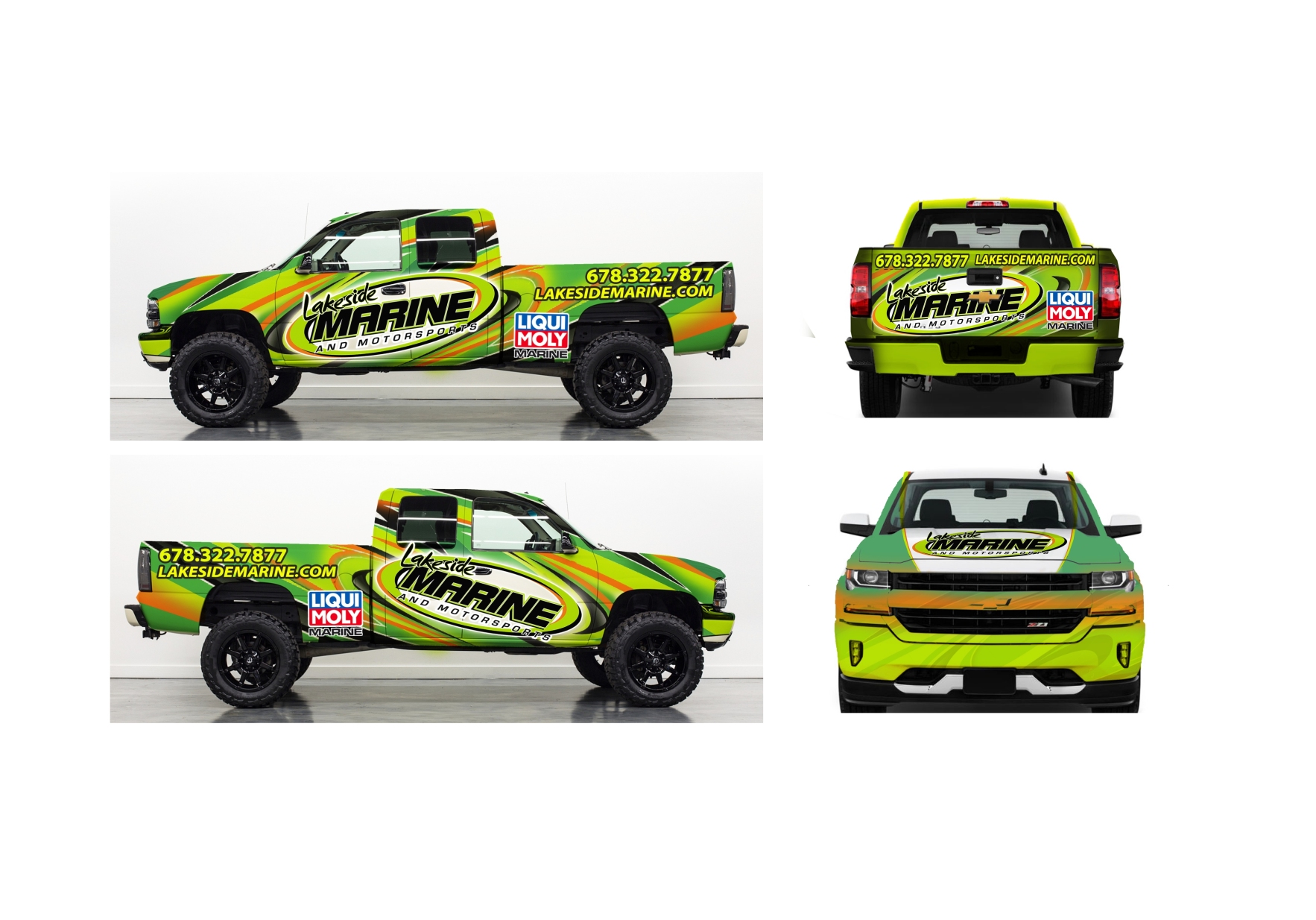 Diseño de Rotulación de Vehículo por Agail.art para Lakeside Marine & Motorsports | Diseño #27139925