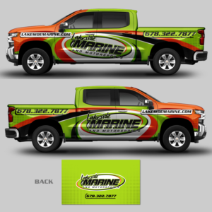 Car Wrap Design by Pictorial for Lakeside Marine & Motorsports | Design #27126504