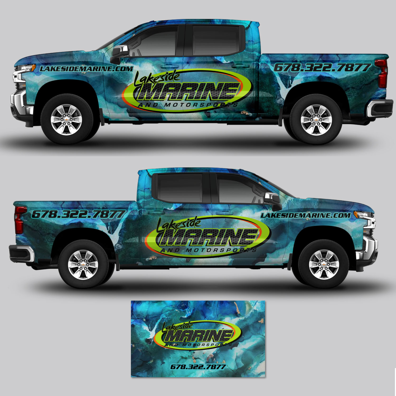 Car Wrap Design by LAXMI DESIGNHUB for Lakeside Marine & Motorsports | Design #27167908