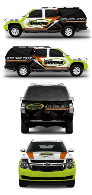 Car Wrap Design by SAI DESIGNS for Lakeside Marine & Motorsports | Design: #27043550
