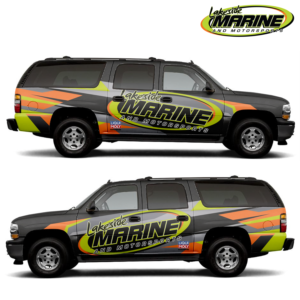 Car Wrap Design by MAKE ME THE WINNER