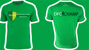 Diseño de Camiseta por Professor P para Daily Fantasy Cricket | Diseño: #3088464