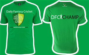 Diseño de Camiseta por Professor P para Daily Fantasy Cricket | Diseño: #3090190