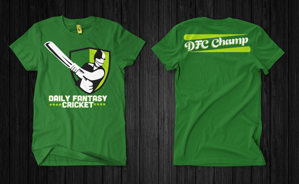 T-shirt Design by Arthirst for Daily Fantasy Cricket | Design #3069433