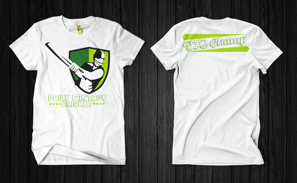 Diseño de Camiseta por Arthirst para Daily Fantasy Cricket | Diseño #3069488