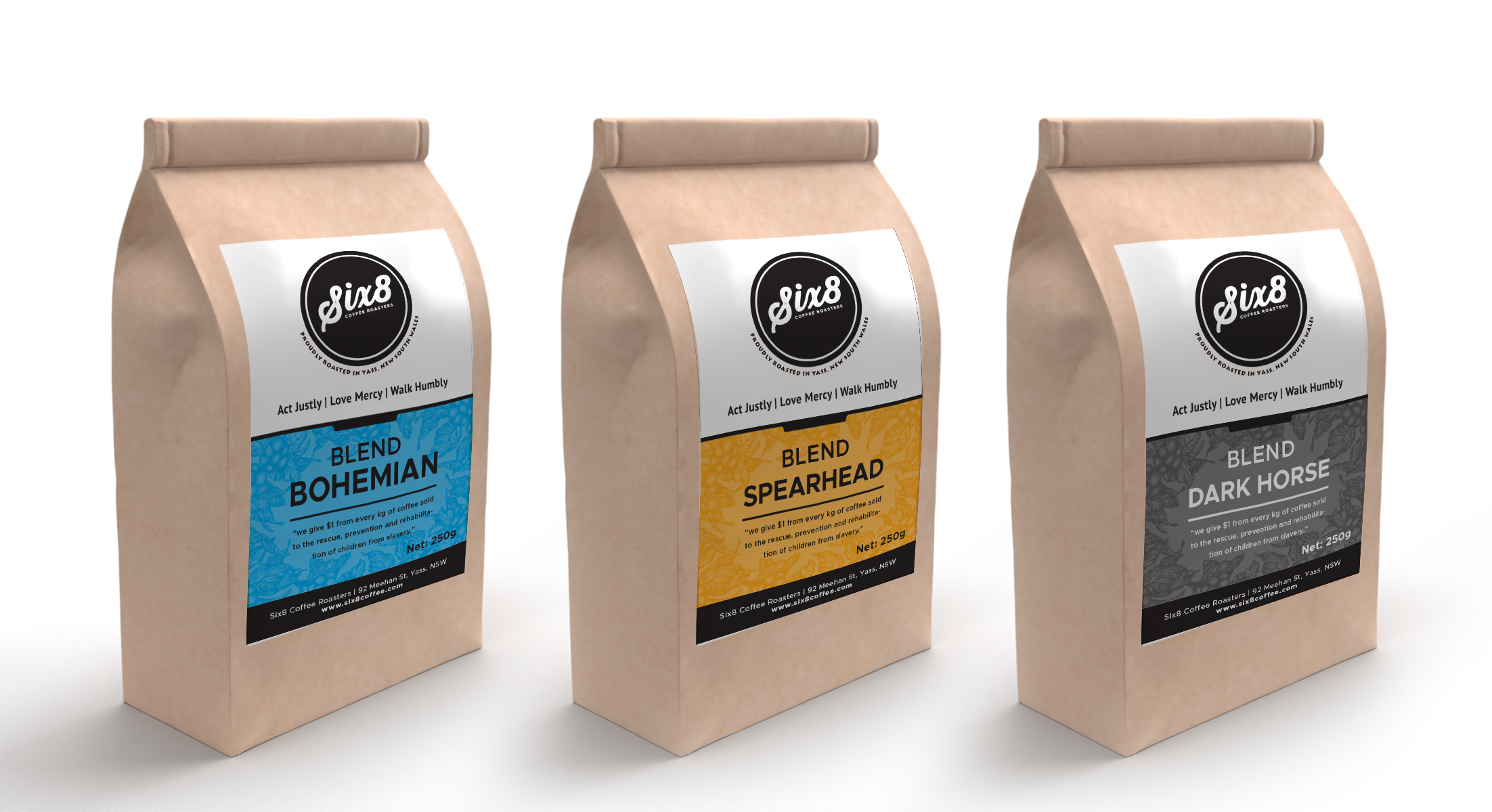 Label Design by White Diary for Six8 Coffee Roasters  | Design #26984843