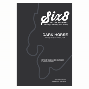 Label Design by vigs for Six8 Coffee Roasters  | Design: #27012195