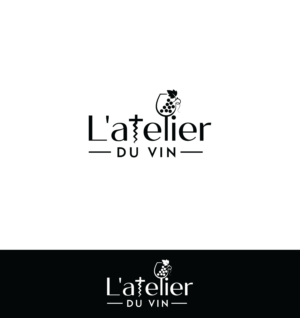 L'atelier du vin | Design de Logo par ecorokerz