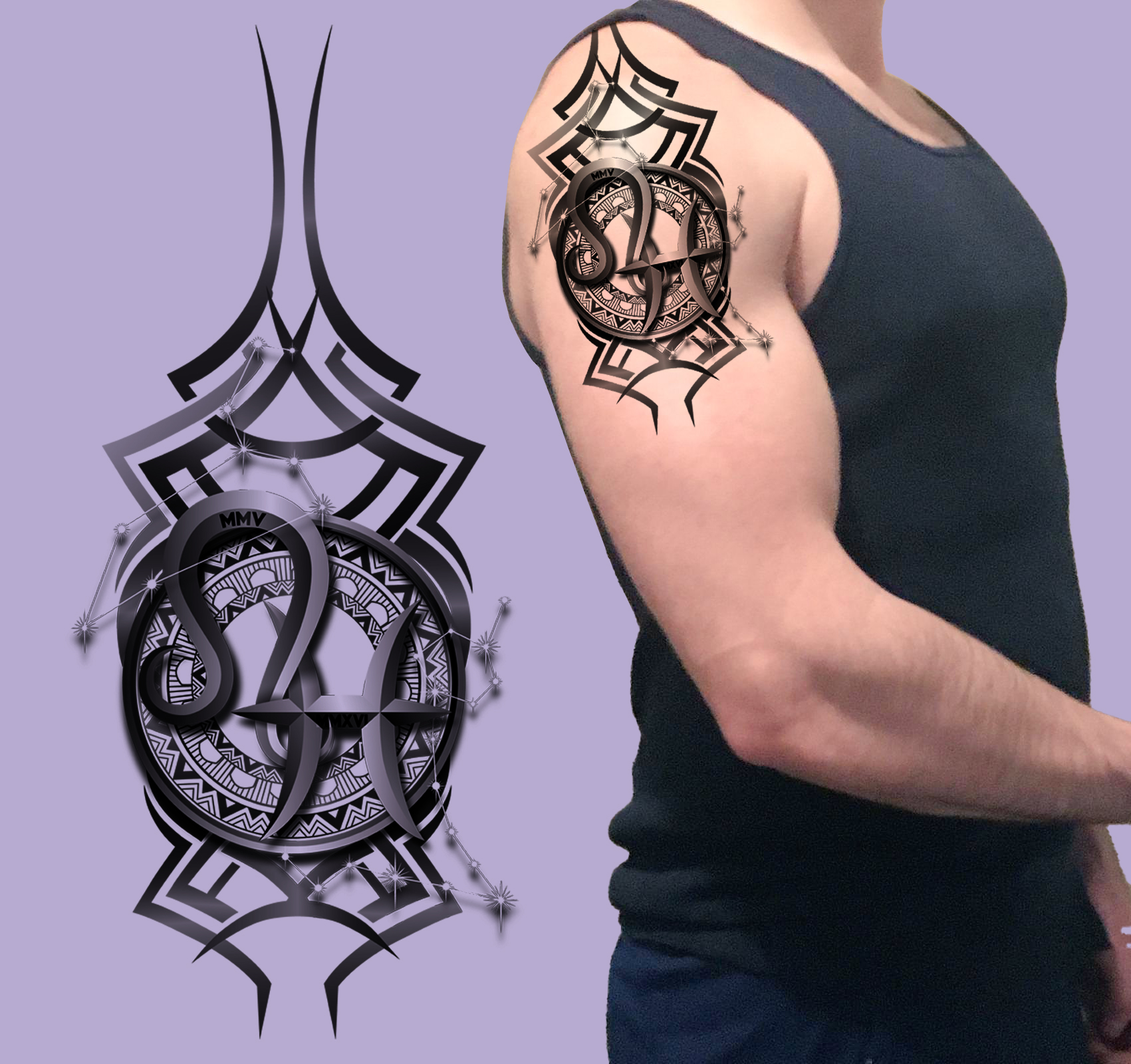 Tattoo Design by BLESS-IDN for this project | Design #26994815