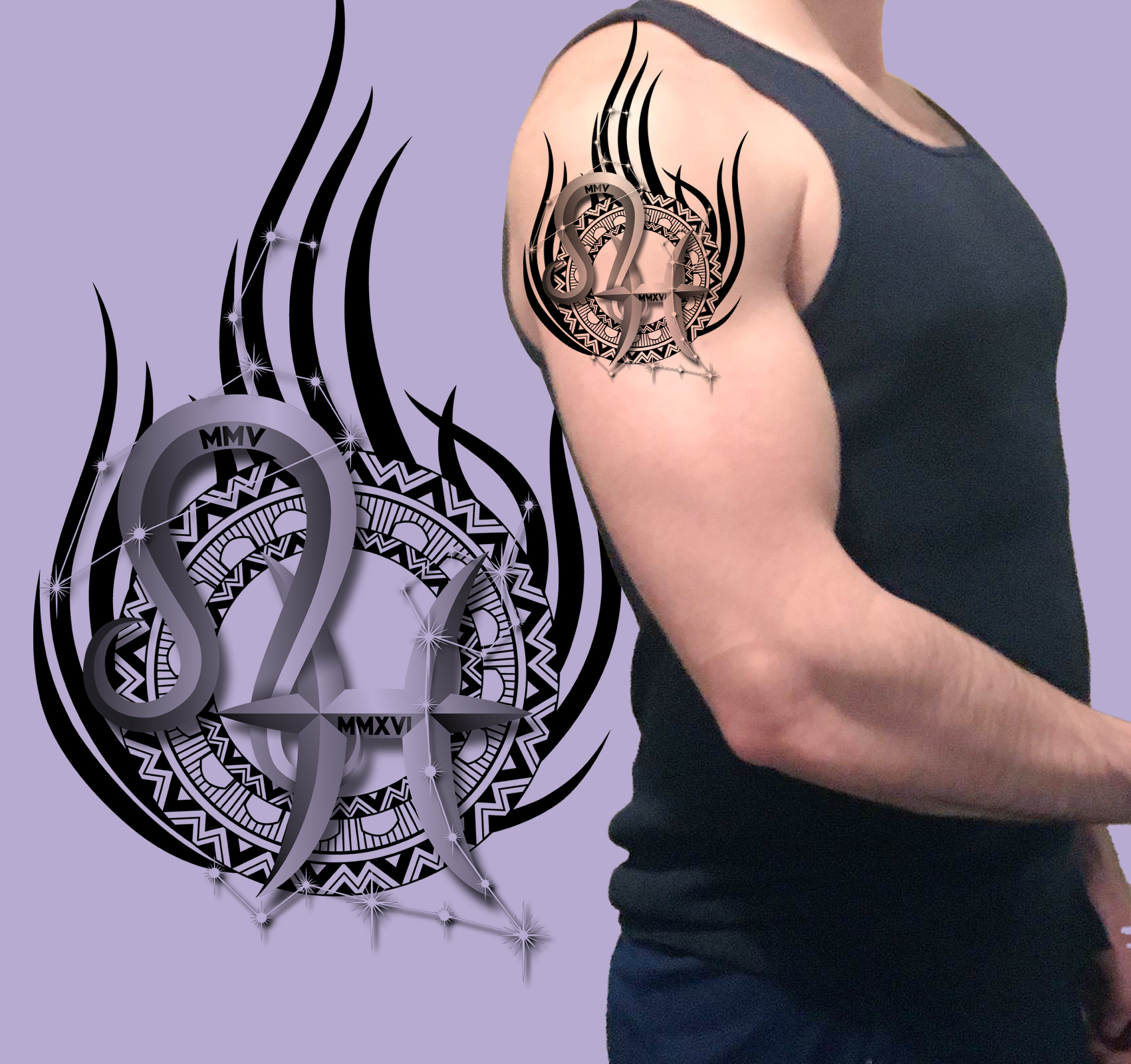 Tattoo Design by BLESS-IDN for this project | Design #26997248