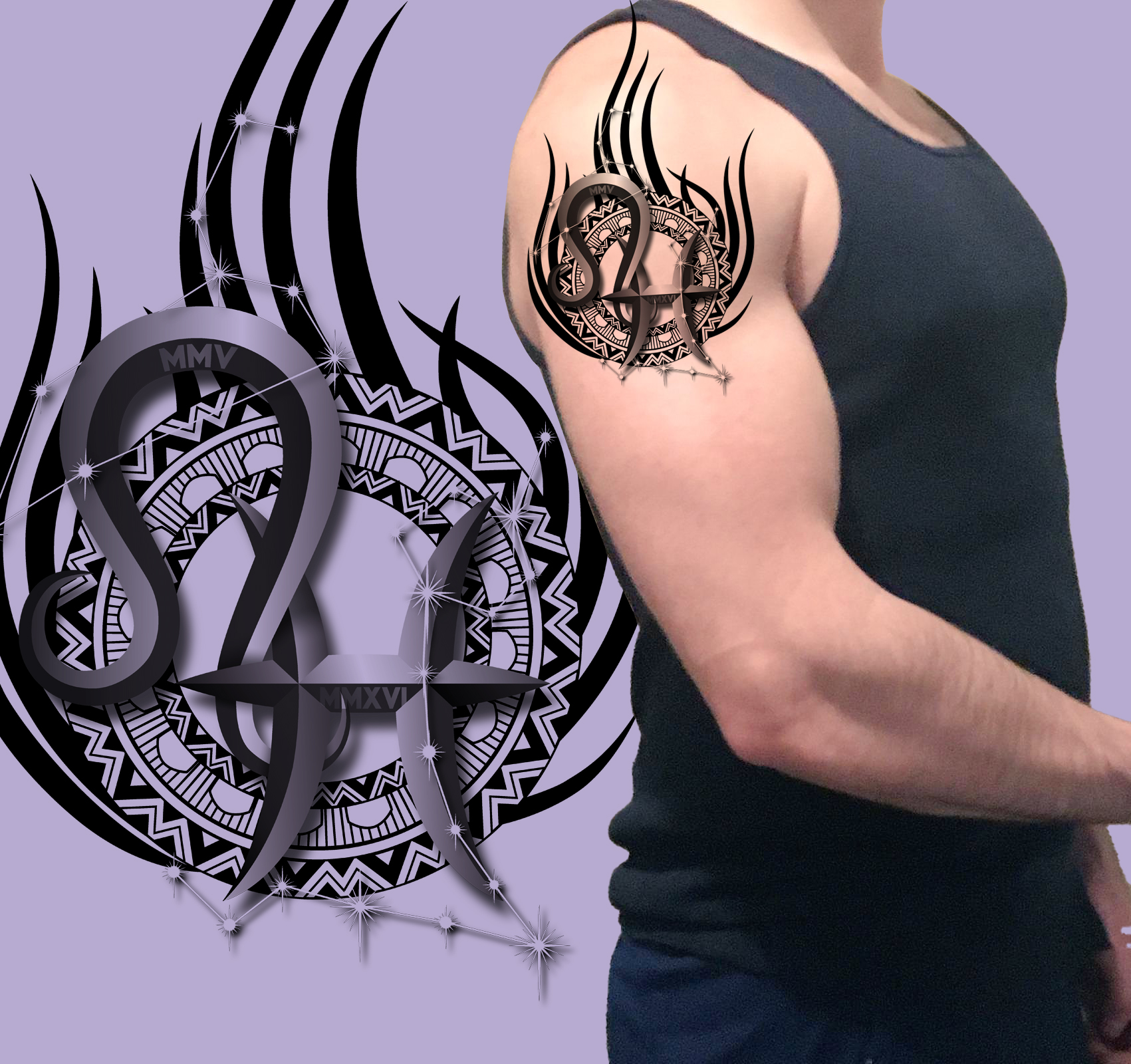 Tattoo Design by BLESS-IDN for this project | Design #27006885