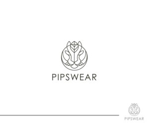 pipswear | Logo Design by Fat Bat Man