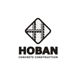 HOBAN CONCRETE CONSTRUCTION | Diseño de Logo por Kreative Fingers