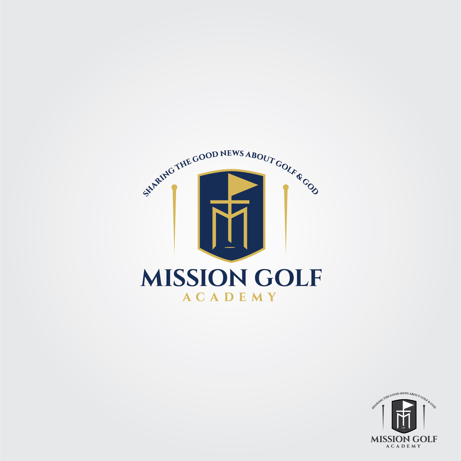 Logo Design by Maxo-Biz for Mission Golf Academy | Design #26985692