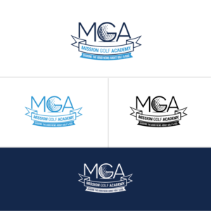 Logo Design by Maxo-Biz for Mission Golf Academy | Design: #26989739