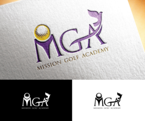 Logo Design by step forward 2 for Mission Golf Academy | Design: #26990685