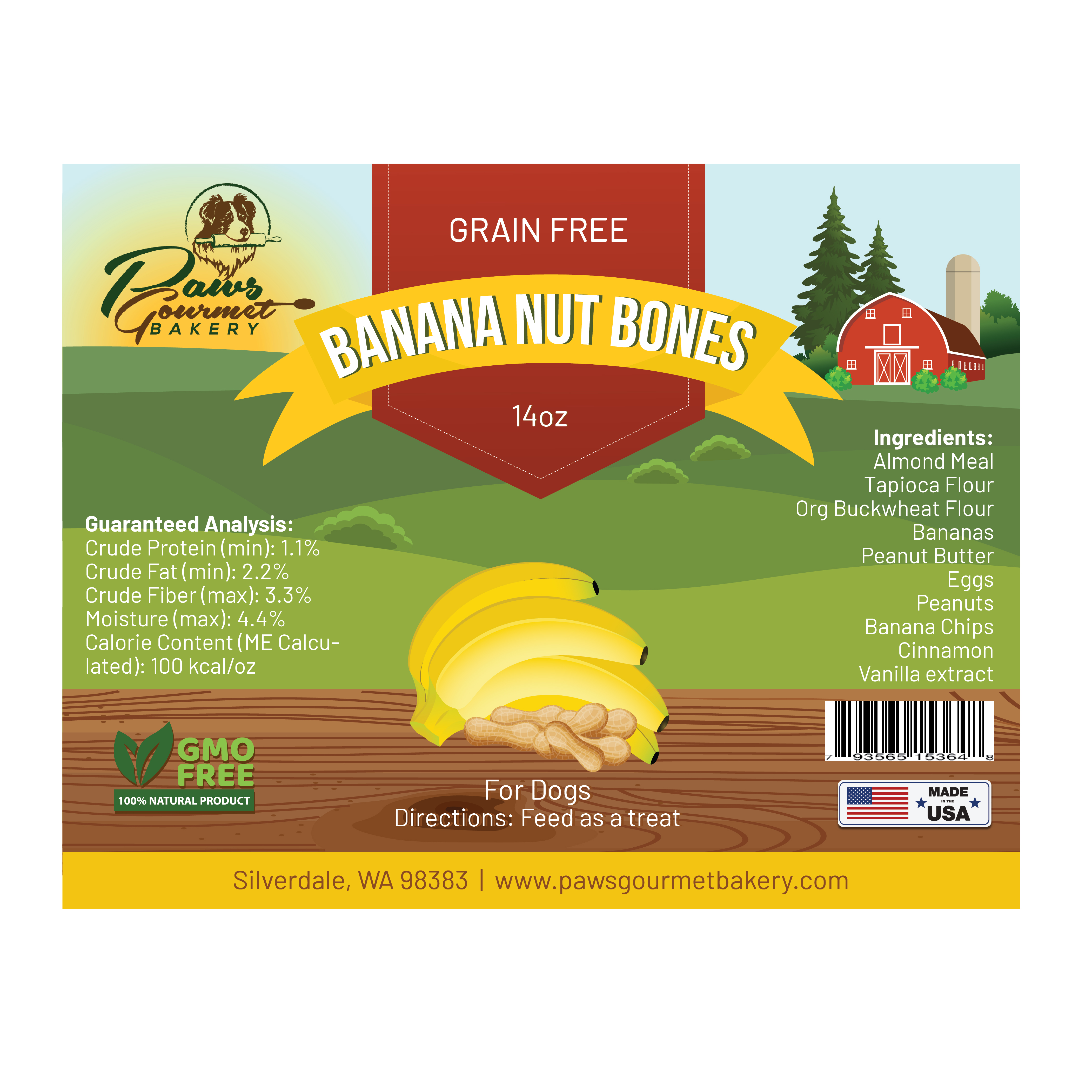 Label Design by eayeri for Paws Gourmet Bakery | Design #27042652