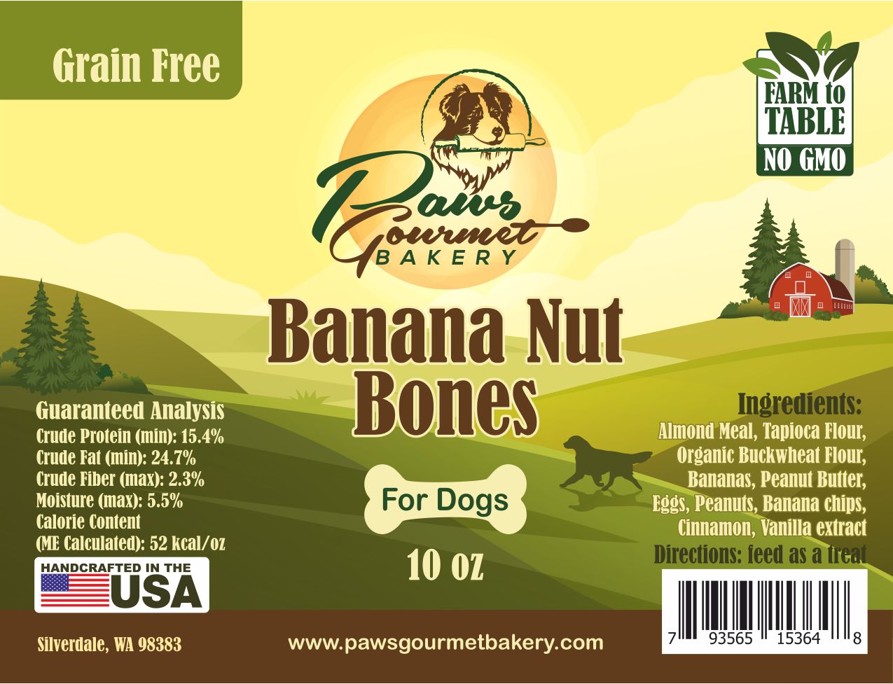 Label Design by Polina_pro for Paws Gourmet Bakery | Design #27103905
