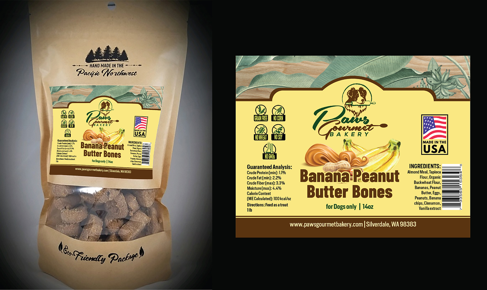 Label Design by Deziners Zone for Paws Gourmet Bakery | Design #26984729