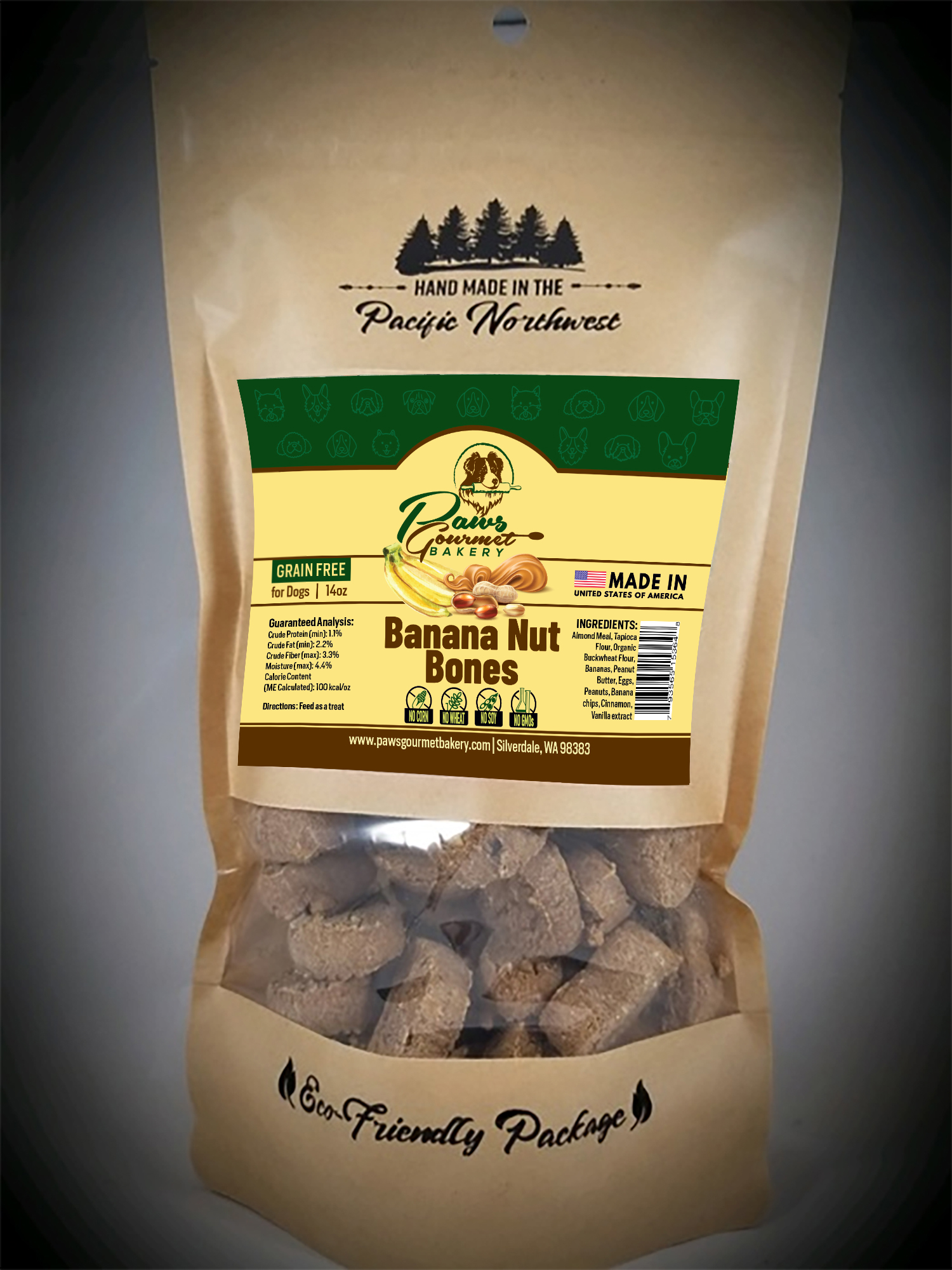 Label Design by Deziners Zone for Paws Gourmet Bakery | Design #26990347